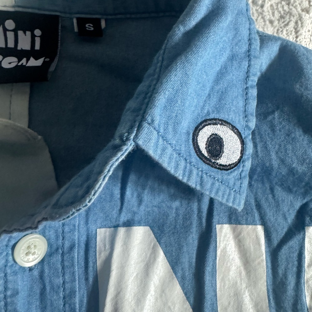 Mini cream men’s small shirt - Picture 5 of 7